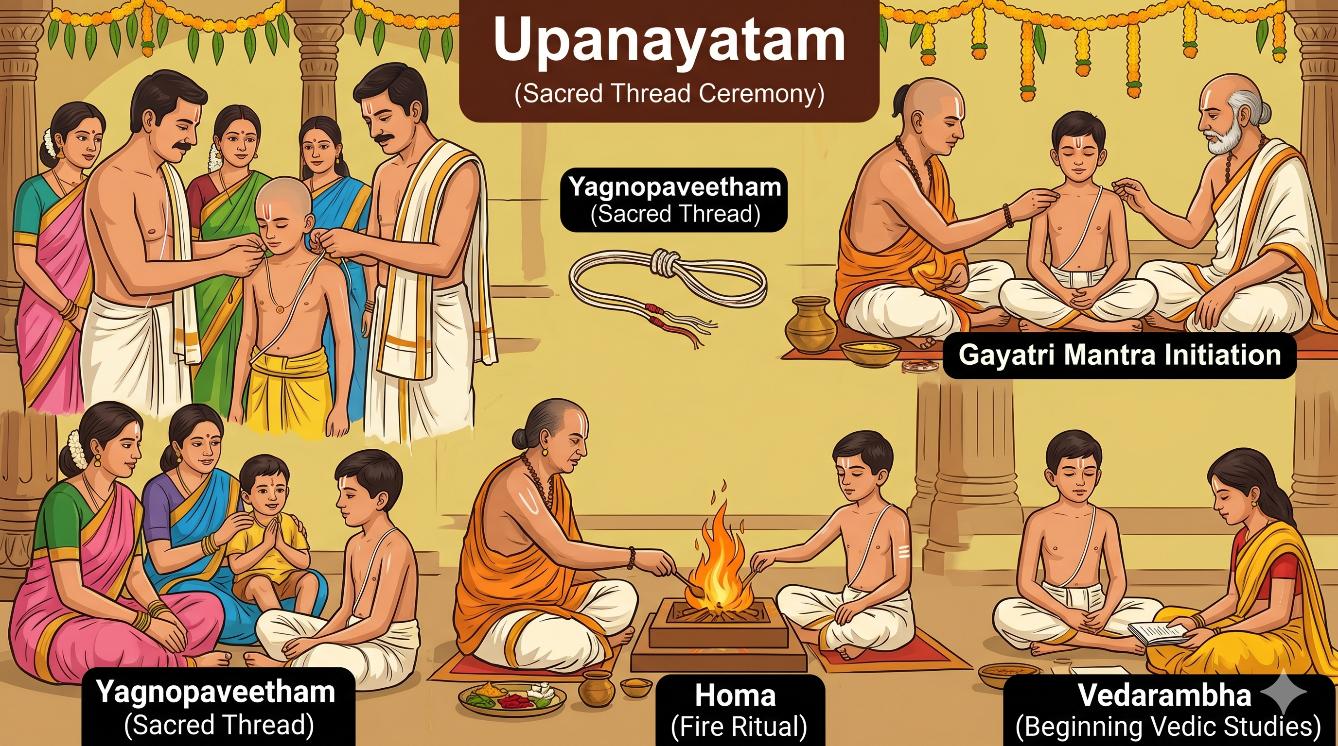 Upanayanam Rituals